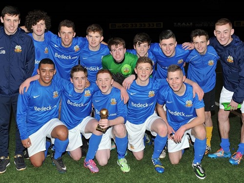 Harry Cavan Youth Cup semi-finals 2014/15 (1)