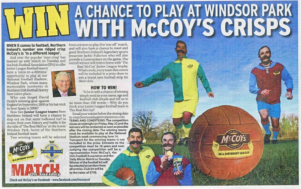 Win a chance to play at Windsor Park