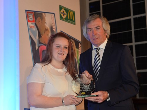 Demi McMaster - Female Coach of the year 2014