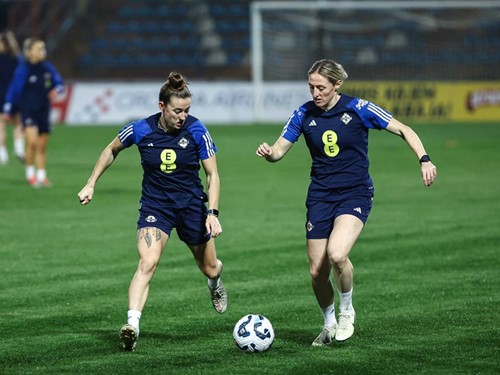 CRO W v NIR W Training.jpg