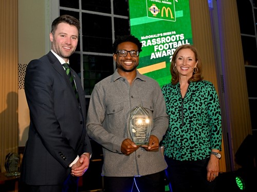 Futsal Award - CJ Jones (Afrimeripean Futsal Club, Craigavon).JPG